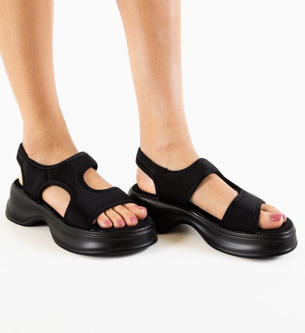 Mei Сандали Ladaniva Черни