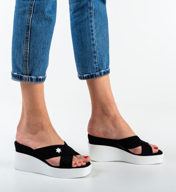 Mei Сандали Larice Черни