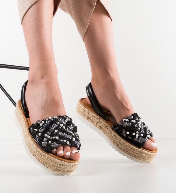 Ali Сандали Lash Черни