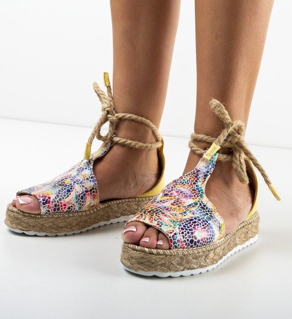 Exist Shoes Сандали Lemira Жълти