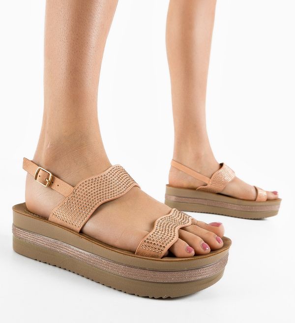 Lulux Сандали Lloris Бежов