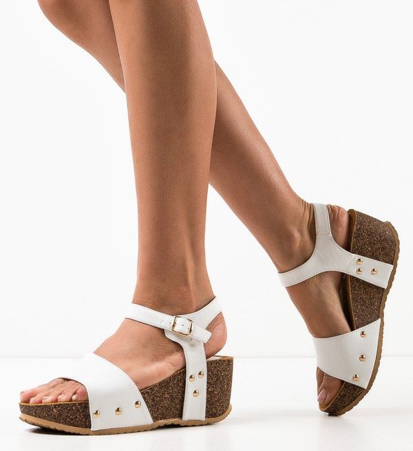 Botinelli Сандали Macie Бели