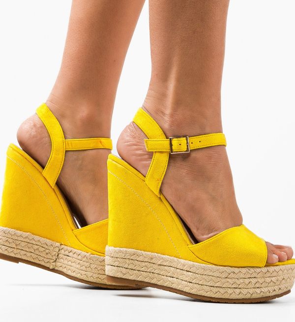 Ali Сандали Marija Жълти