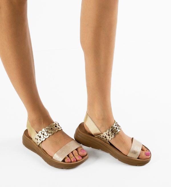 Lulux Сандали Merena Златни