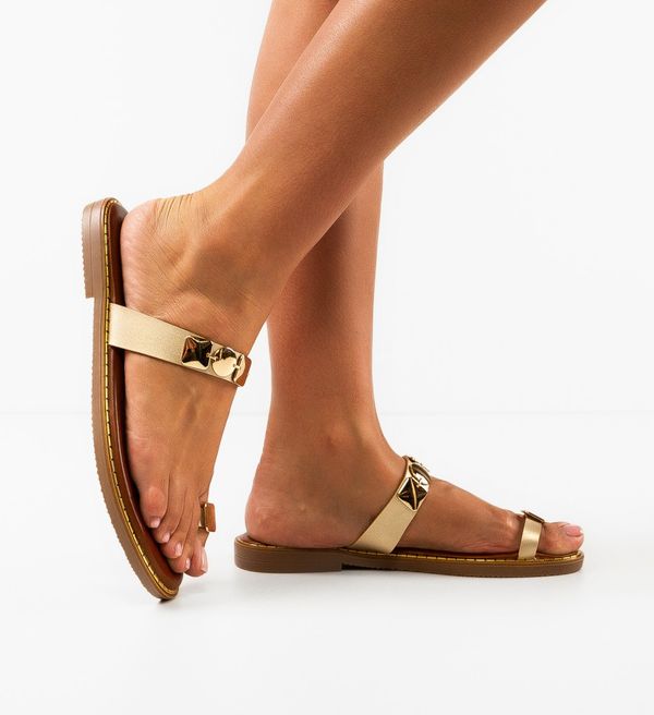 Ali Сандали Modron Златни