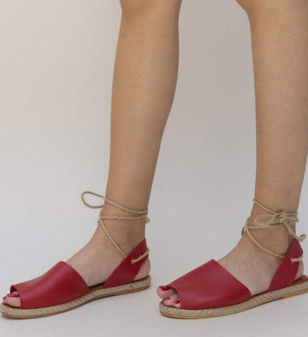 Exist Shoes Сандали Молис Червени 2