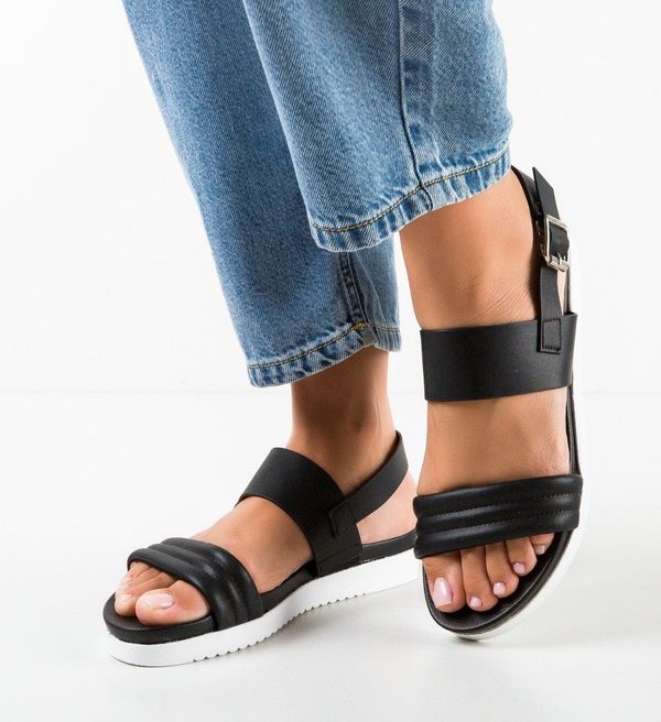 Angel Blue Сандали Mora Черни