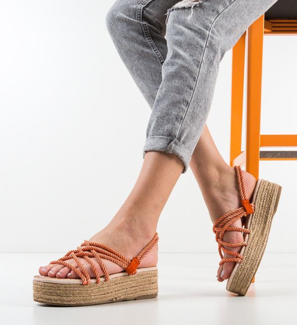 Ali Сандали Morton Оранжеви