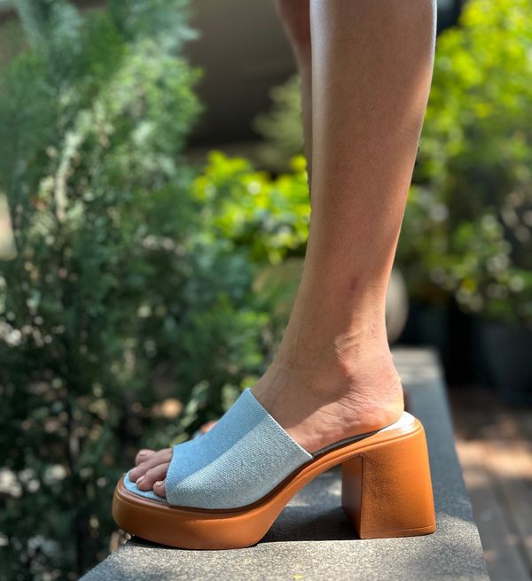 Botinelli Сандали на ток Alan Сини