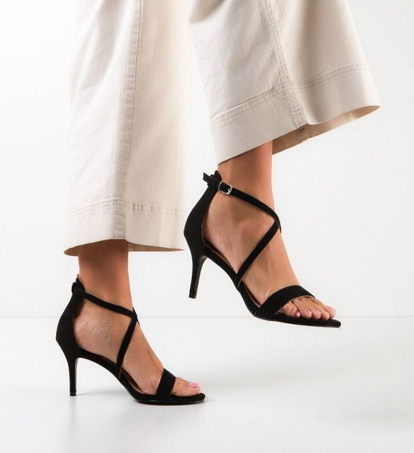 Botinelli Сандали на ток Alana 2 Черни