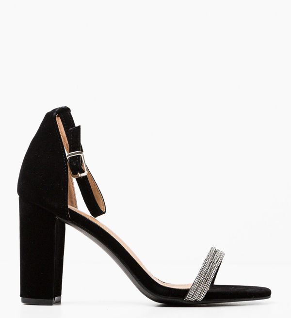 Hebe Сандали на ток Amane Черни