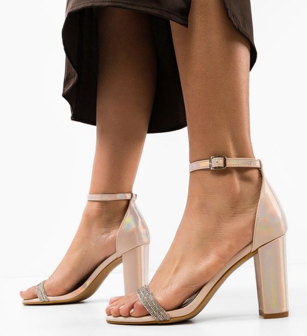 Hebe Сандали на ток Amane Розов