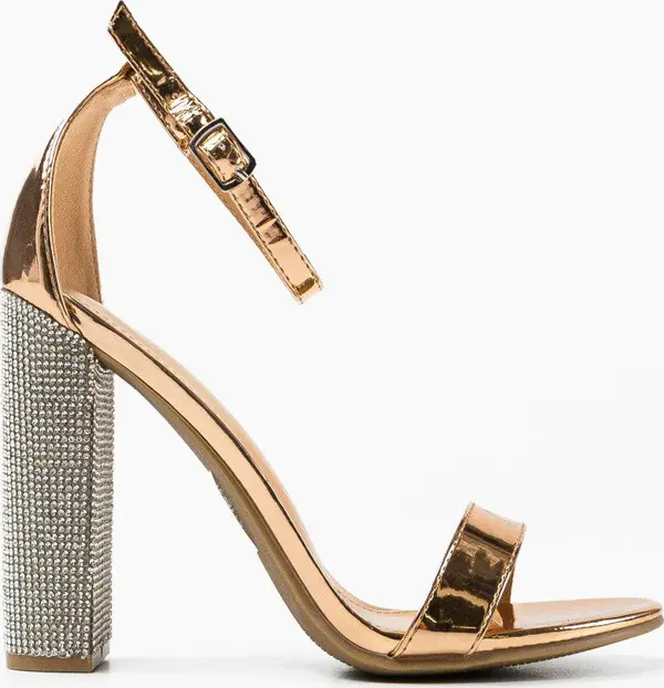 Ali Сандали на ток Archer Златни