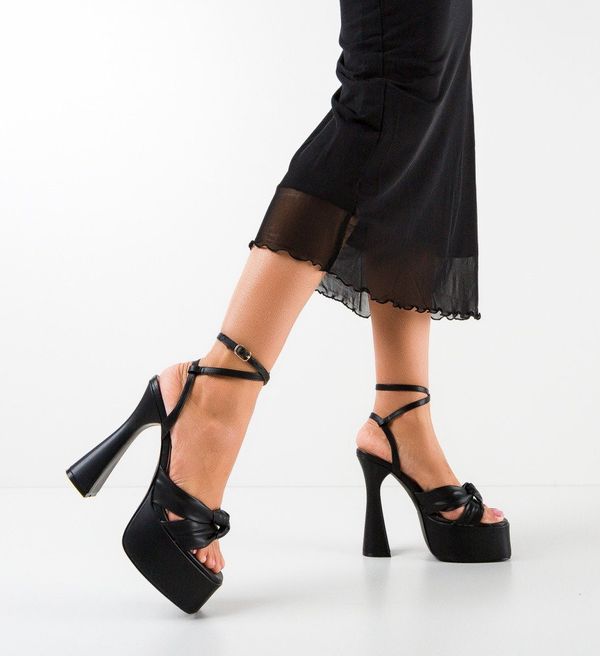 Botinelli Сандали на ток Ardde Черни