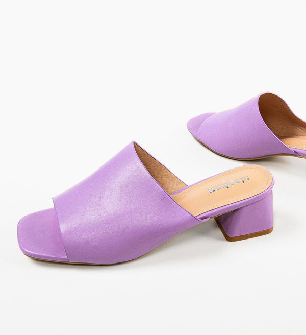 Exist Shoes Сандали на ток Bayane Лилав