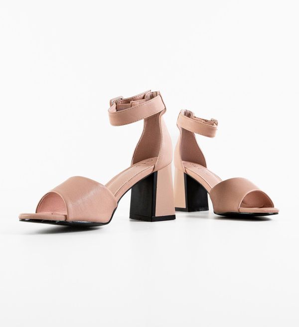 SFINX(LULU) Сандали на ток Beta Нуд