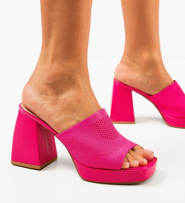 Ali Сандали на ток Bolanle Фуксия