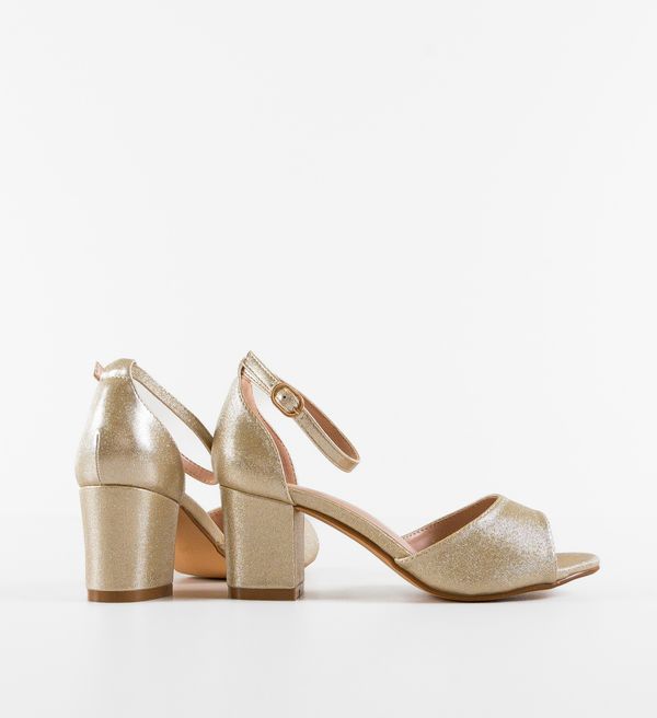 Mei Сандали на ток Bride Златни