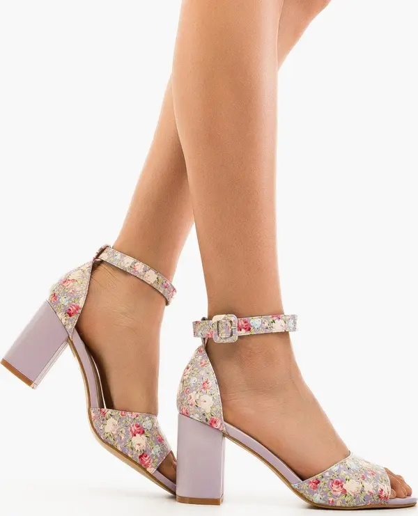 SFINX(LULU) Сандали на ток Buket Лилав