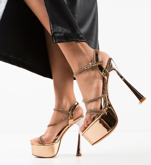 Mei Сандали на ток Bydyry Розов