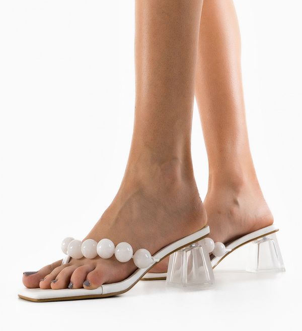 Botinelli Сандали на ток Champ Бели