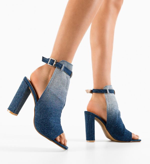 Botinelli Сандали на ток Cheeta Сини