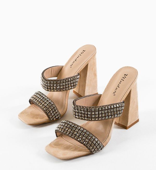 Ali Сандали на ток Chimw Бежов