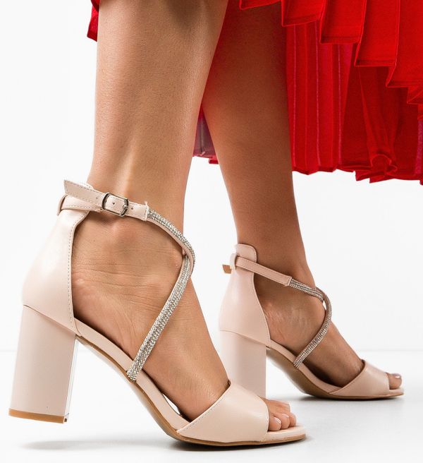 SFINX(LULU) Сандали на ток Chinese Бежов