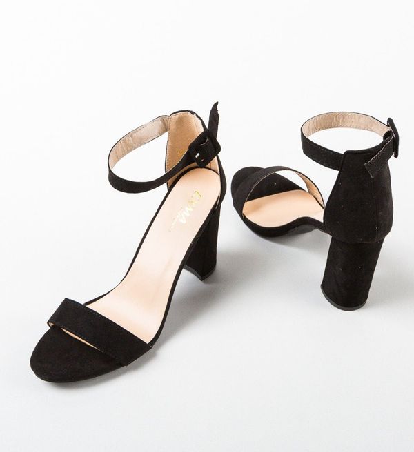 Exist Shoes Сандали на ток Coja Черни