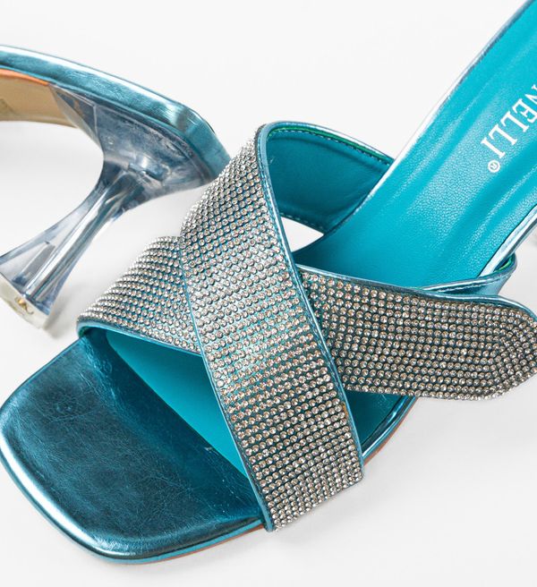 Botinelli Сандали на ток Dina Сини