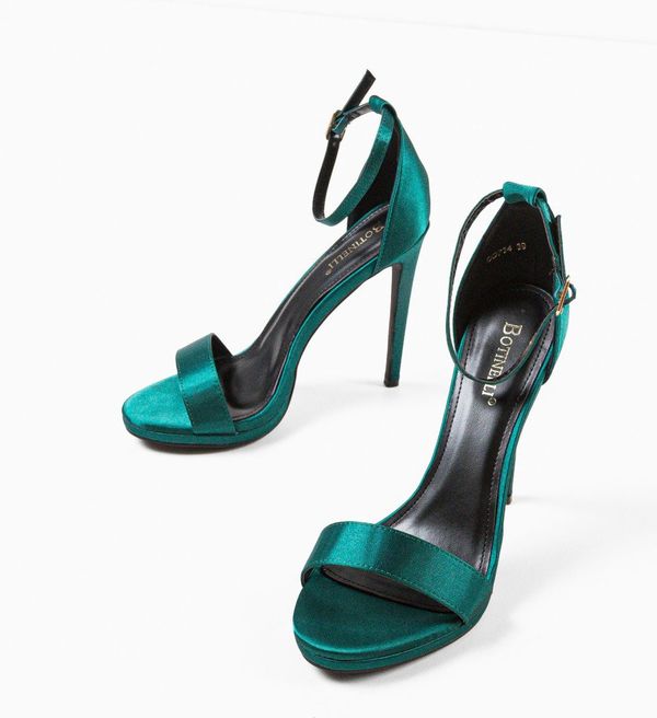 Botinelli Сандали на ток Doka Зелени