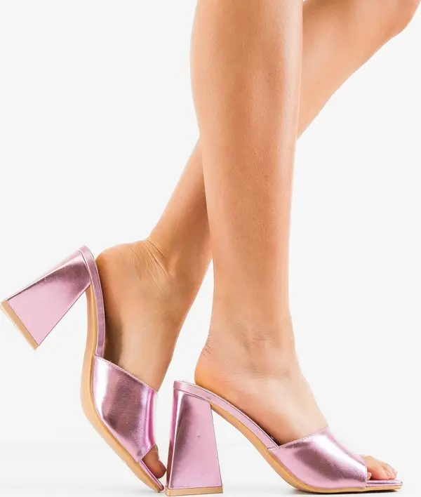 Ali Сандали на ток Dorsey Розов