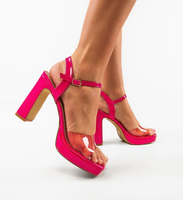 Botinelli Сандали на ток Ebaka Фуксия