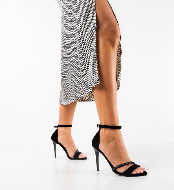 Exist Shoes Сандали на ток Emric Черни