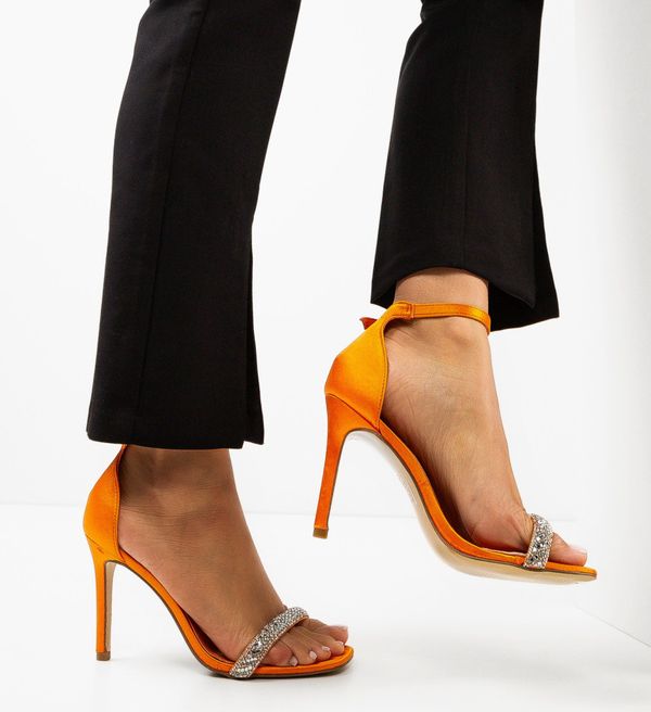Botinelli Сандали на ток Eteset Оранжеви