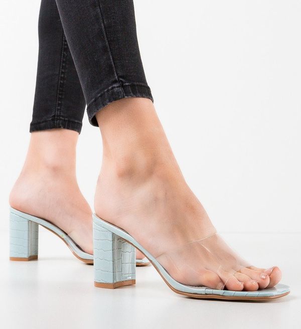 Botinelli Сандали на ток Fadakav Тюркоаз