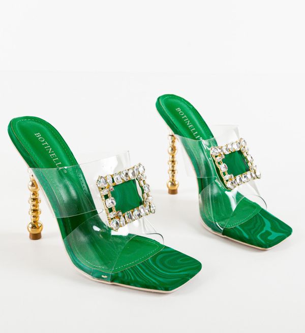 Botinelli Сандали на ток Fadl Зелени