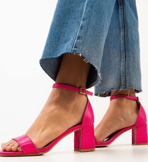 Ali Сандали на ток Ffion Фуксия