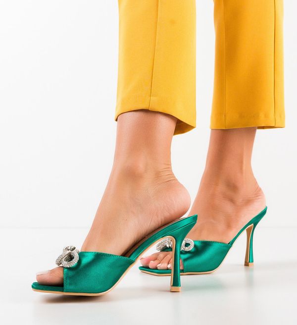 Ali Сандали на ток Flora Зелени