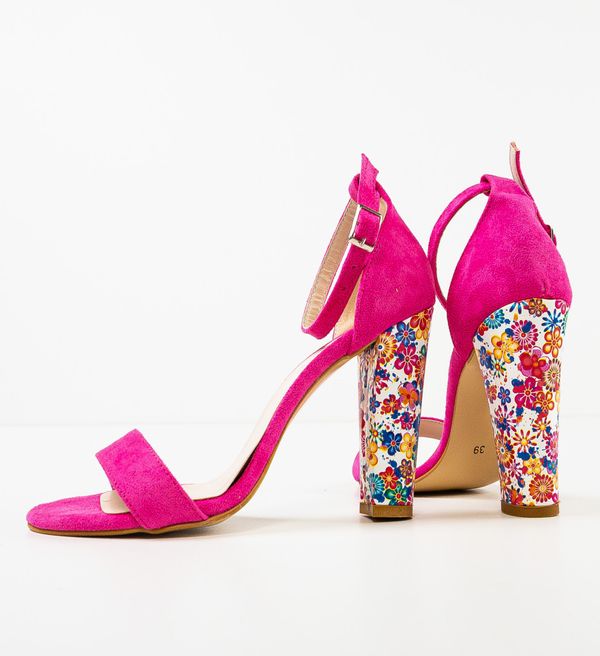 Exist Shoes Сандали на ток Florys Фуксия