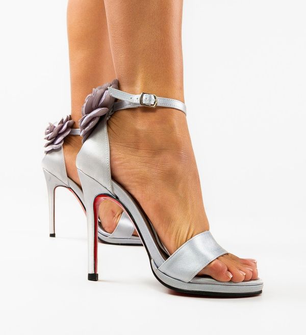 Exist Shoes Сандали на ток Florysa Сив