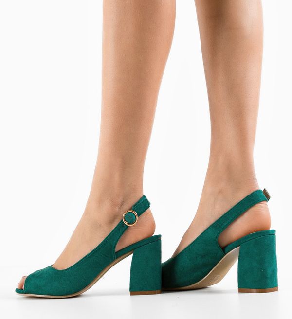 Botinelli Сандали на ток Francesca Зелени