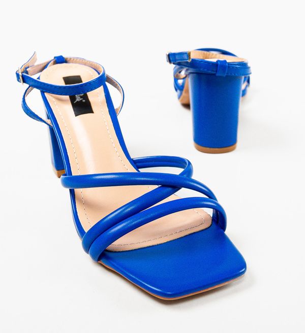 Ali Сандали на ток Frida Сини