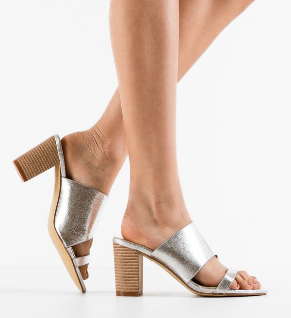 Botinelli Сандали на ток Fugir Сребърни