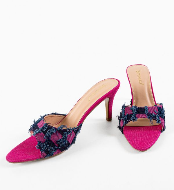 Botinelli Сандали на ток Fulgenzio Фуксия