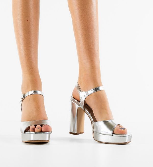 Ali Сандали на ток Gaheris Сребърни