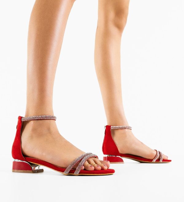 SFINX(LULU) Сандали на ток Gamma Червени