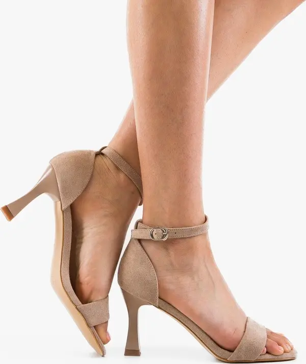 SFINX(LULU) Сандали на ток Garrak Бежов