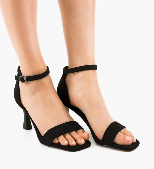 SFINX(LULU) Сандали на ток Garrak Черни