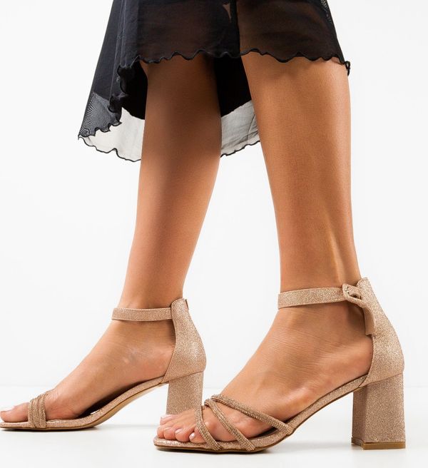 Ali Сандали на ток Geirmun Златни